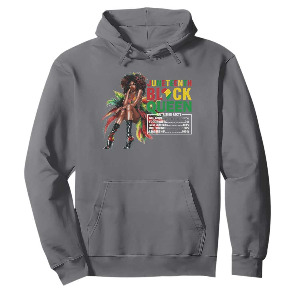 Juneteenth Hoodie Black Queen Nutritional Facts African American