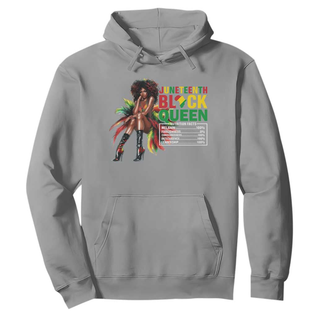 Juneteenth Hoodie Black Queen Nutritional Facts African American