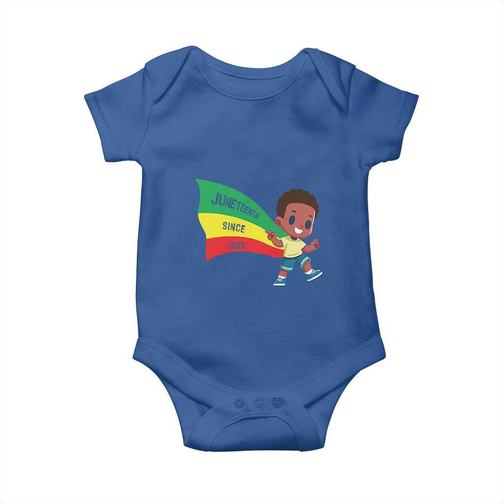 Juneteenth 1865 Baby Onesie Cool Melanin Black Boys Kids