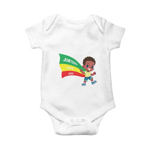 Juneteenth 1865 Baby Onesie Cool Melanin Black Boys Kids