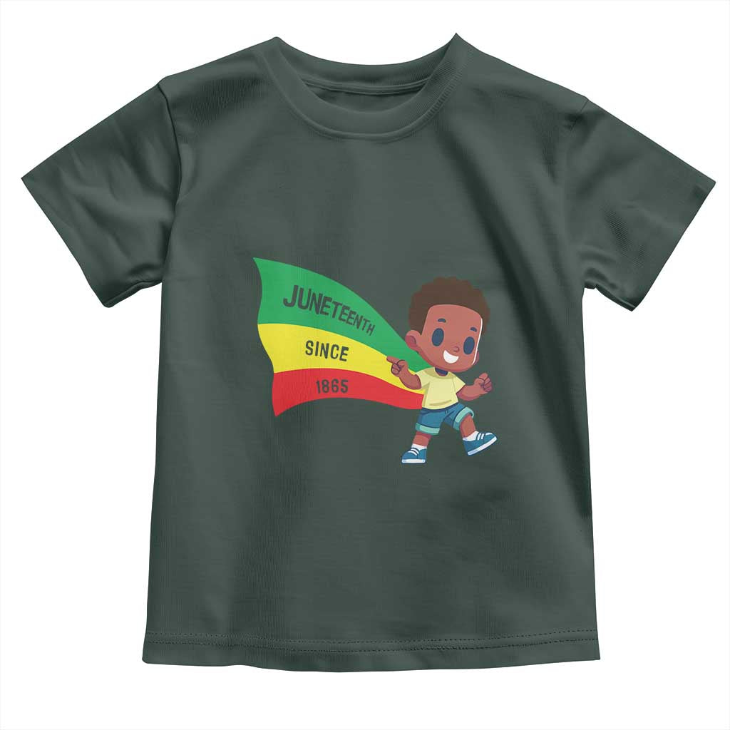 Juneteenth 1865 Baby Shirt Cool Melanin Black Boys Kids