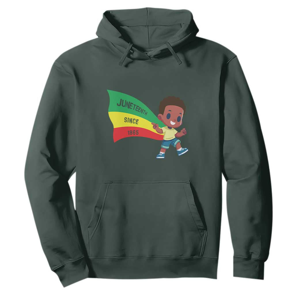 Juneteenth 1865 Hoodie Cool Melanin Black Boys Kids