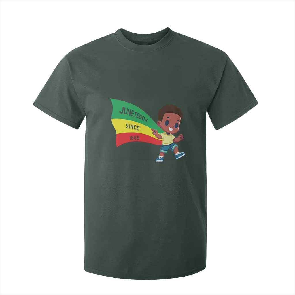 Juneteenth 1865 T Shirt For Kid Cool Melanin Black Boys Kids