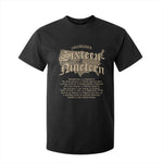 Black History T Shirt For Kid 1619 Sixteen-Nineteen Established