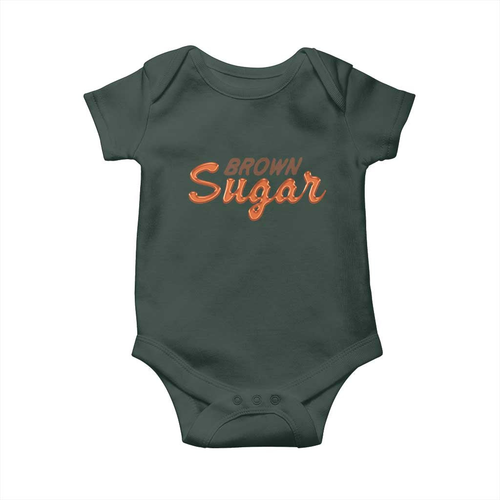 Melanin African Pride Baby Onesie Brown Sugar