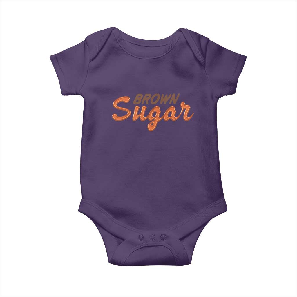 Melanin African Pride Baby Onesie Brown Sugar