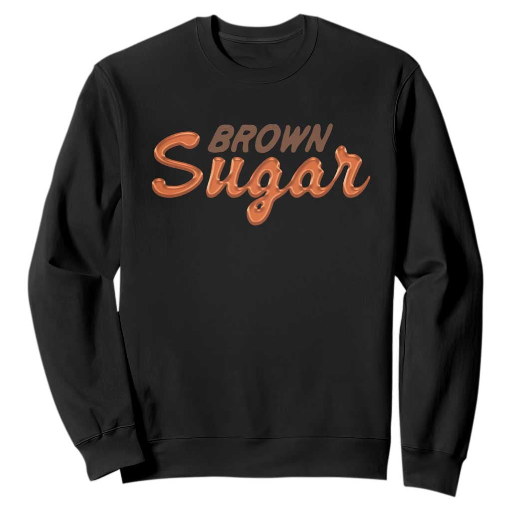 Melanin African Pride Sweatshirt Brown Sugar