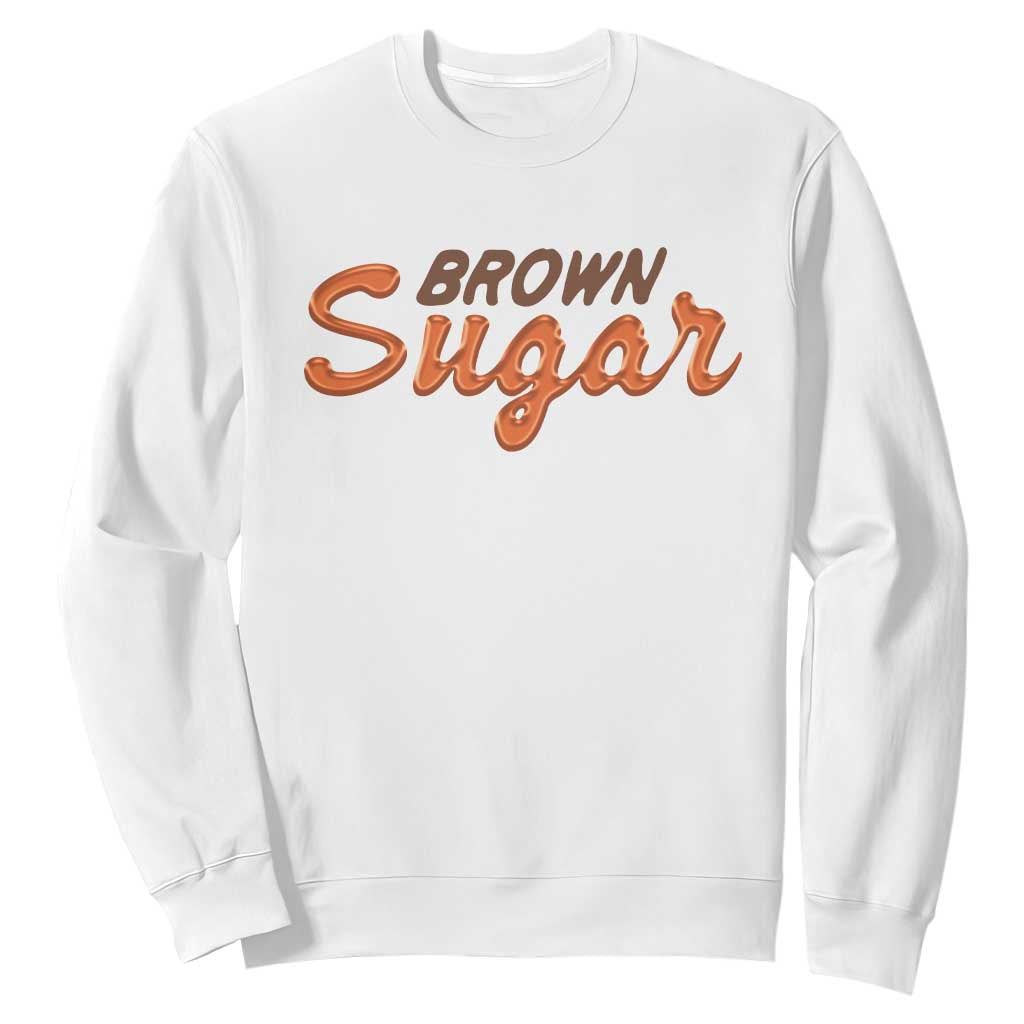 Melanin African Pride Sweatshirt Brown Sugar