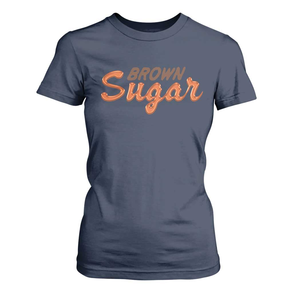 Melanin African Pride T Shirt For Women Brown Sugar