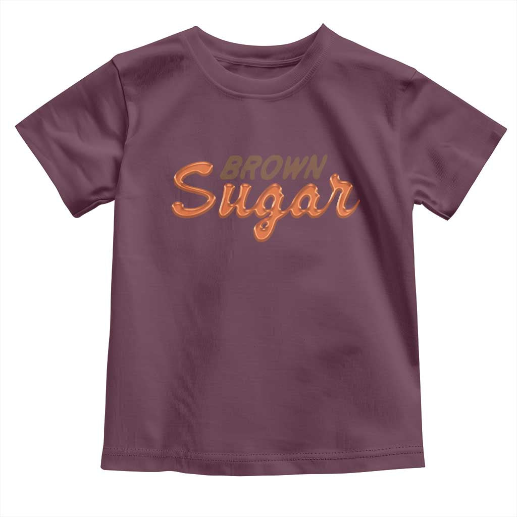 Melanin African Pride Toddler T Shirt Brown Sugar
