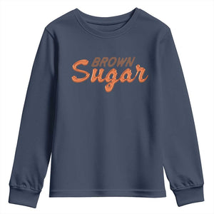 Melanin African Pride Youth Sweatshirt Brown Sugar