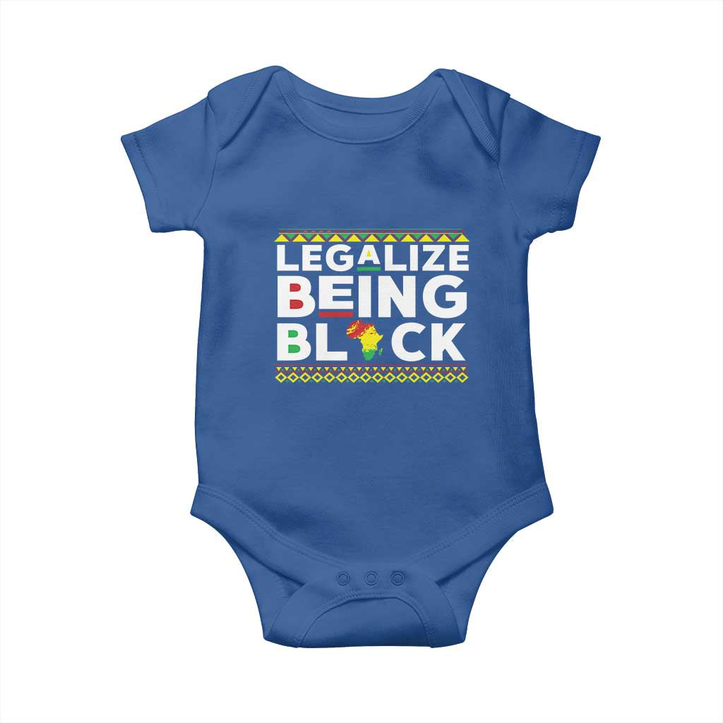 Black Pride Baby Onesie Legalize Being Black History