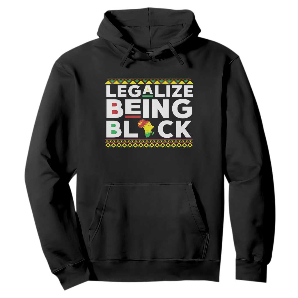 Black Pride Hoodie Legalize Being Black History