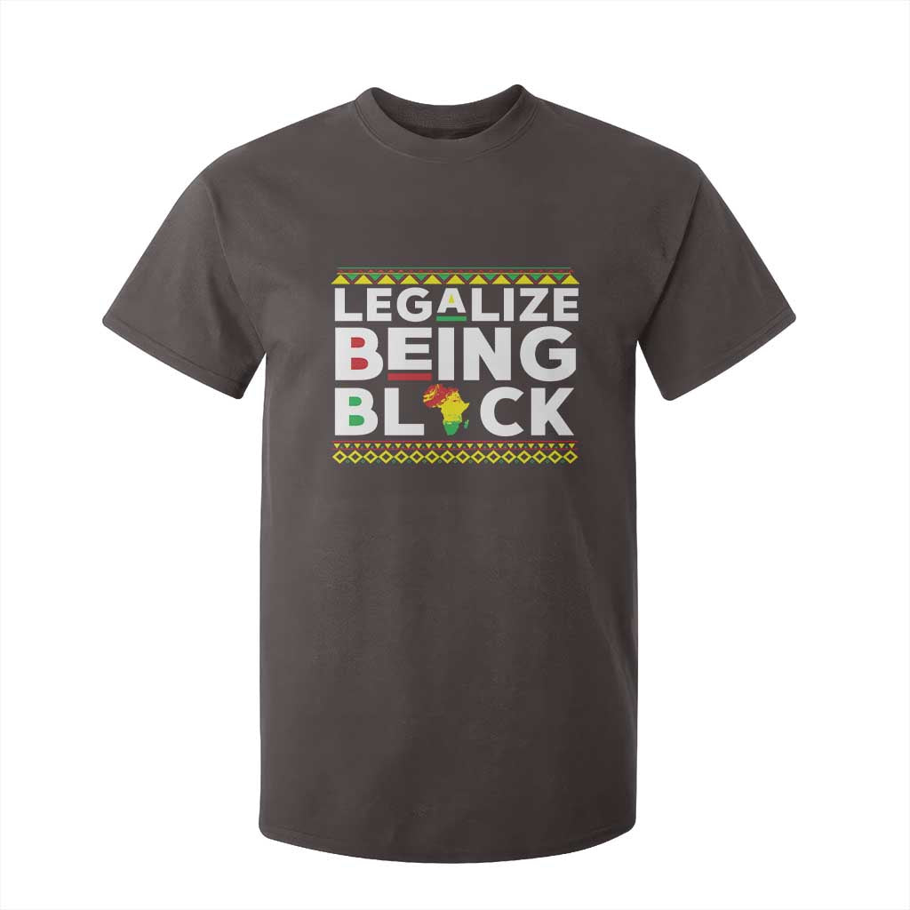 Black Pride T Shirt For Kid Legalize Being Black History