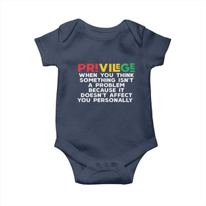Black History Baby Onesie Privilege Explained BLM