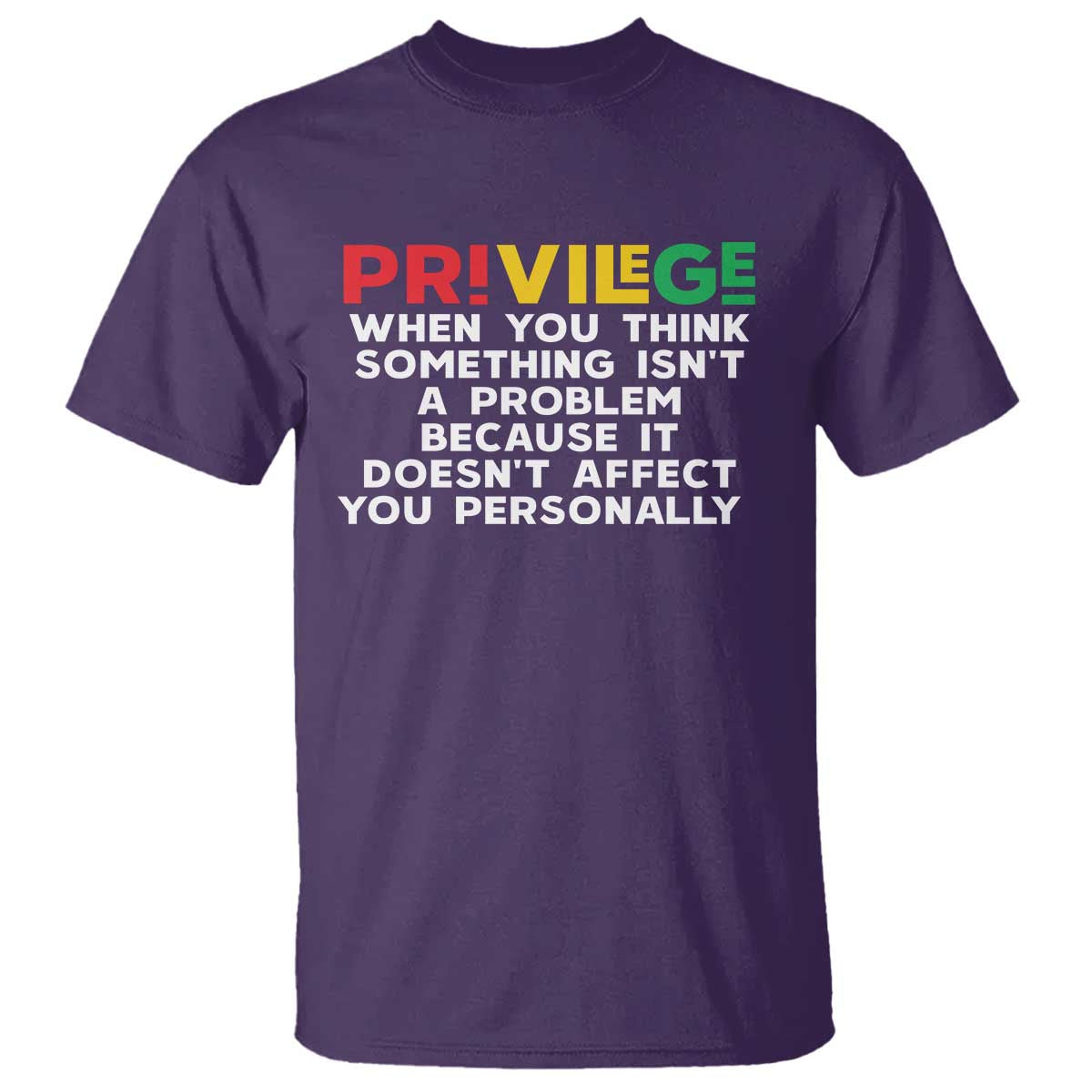 Black History T Shirt Privilege Explained BLM