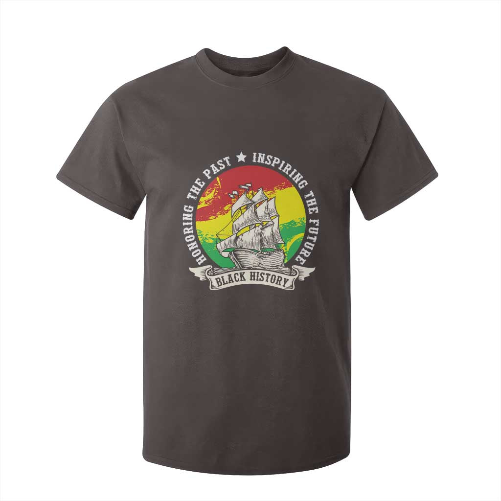 Black History Pride T Shirt For Kid Honoring The Past Inspiring The Future