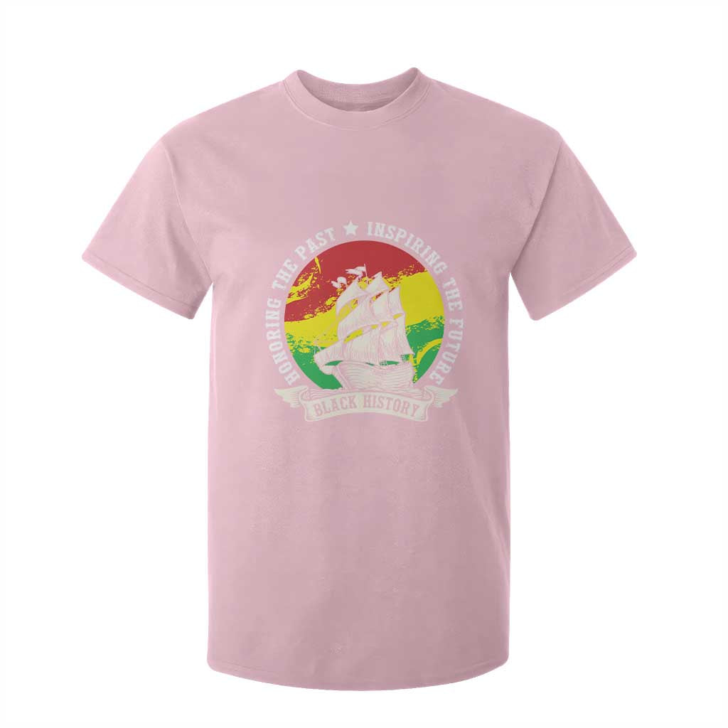 Black History Pride T Shirt For Kid Honoring The Past Inspiring The Future