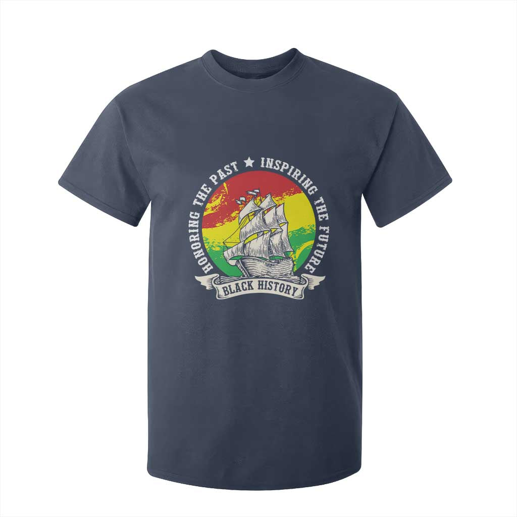 Black History Pride T Shirt For Kid Honoring The Past Inspiring The Future