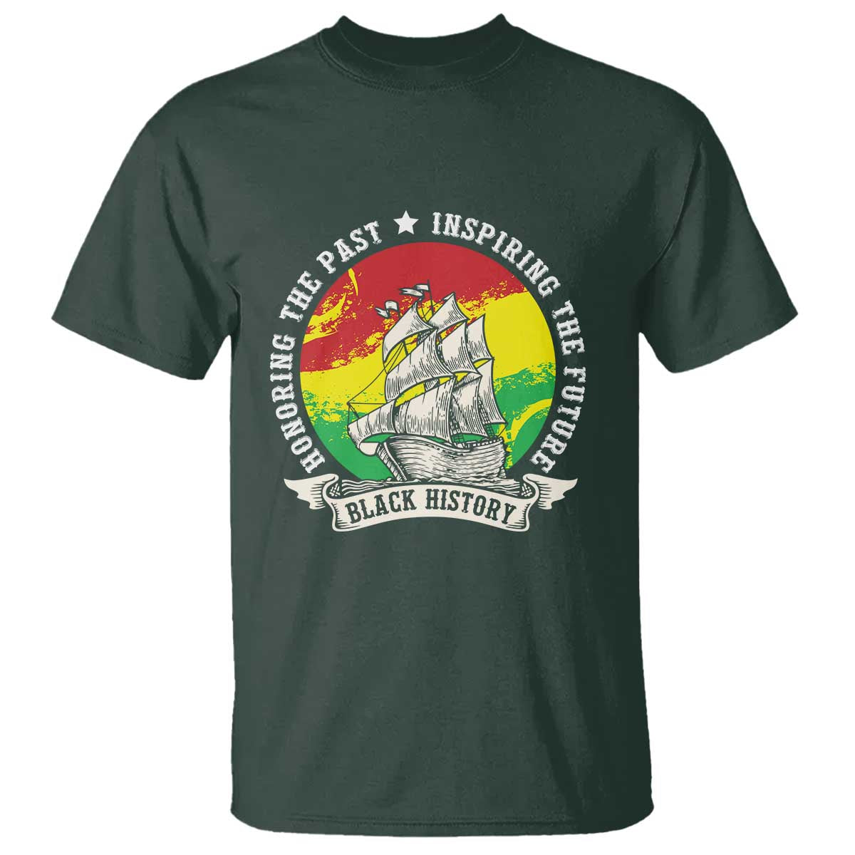 Black History Pride T Shirt Honoring The Past Inspiring The Future