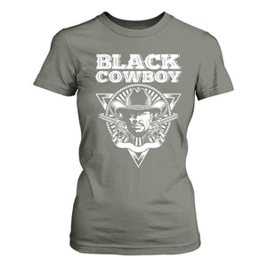 Black History African American Cowboy T Shirt For Women