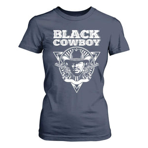 Black History African American Cowboy T Shirt For Women