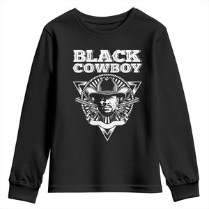 Black History African American Cowboy Youth Sweatshirt