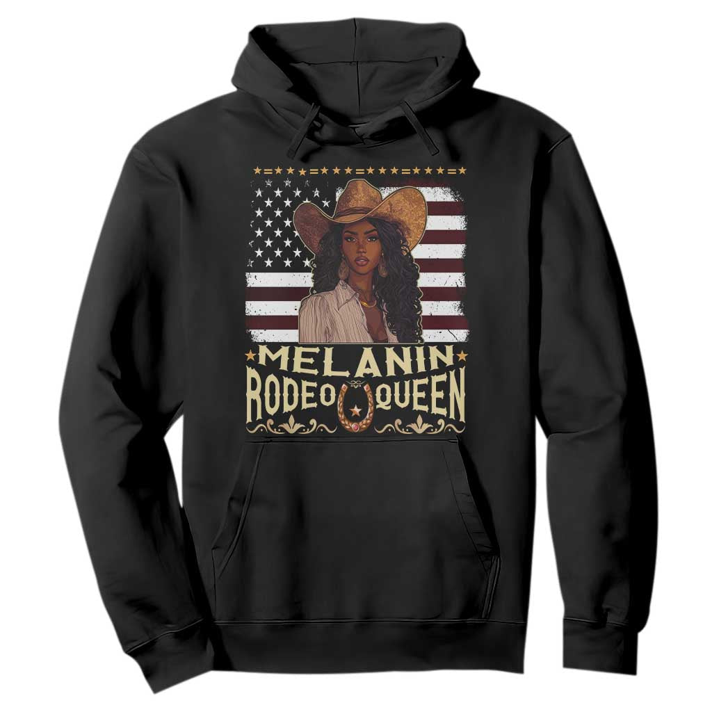 Black Cowgirl Hoodie Melanin Rodeo Queen