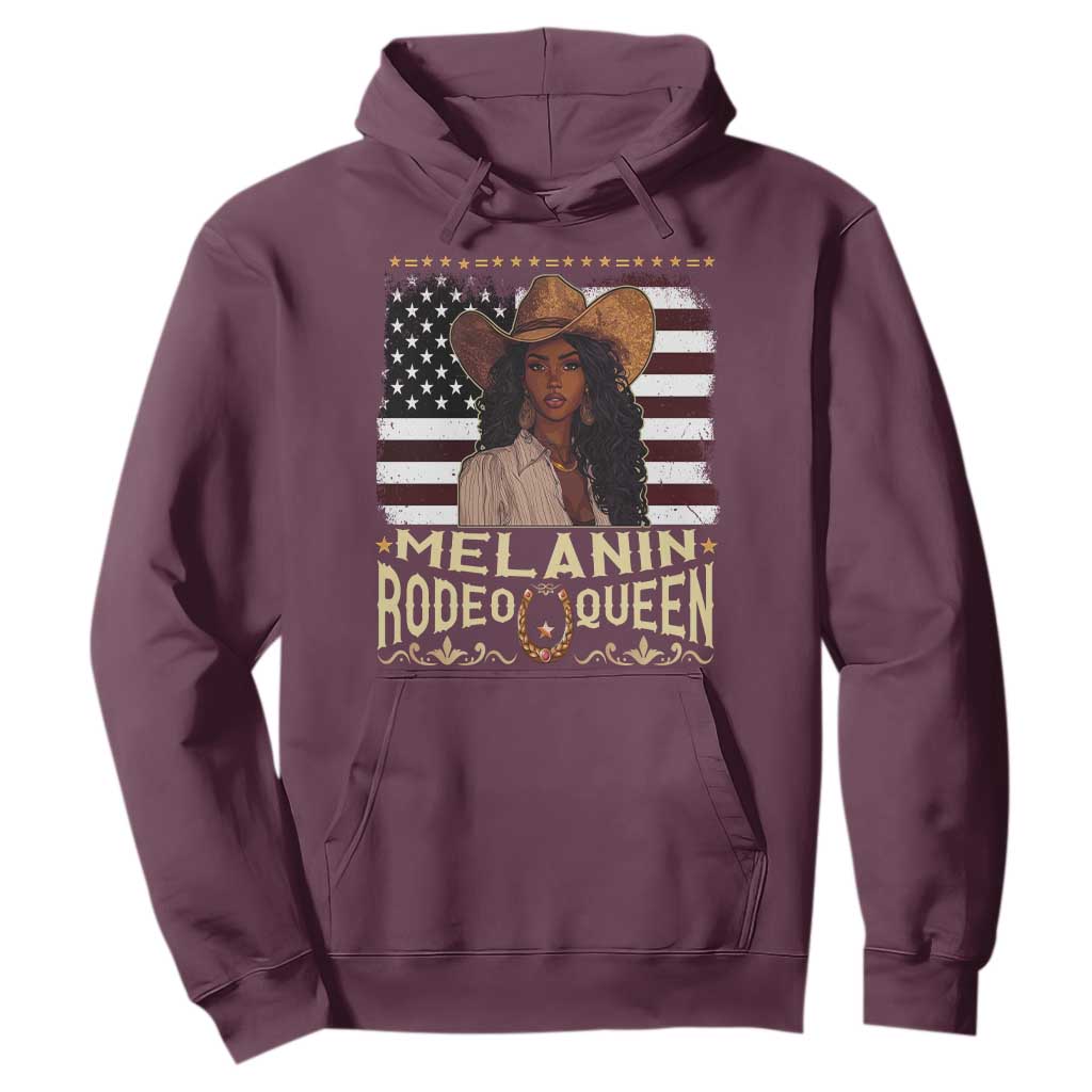 Black Cowgirl Hoodie Melanin Rodeo Queen