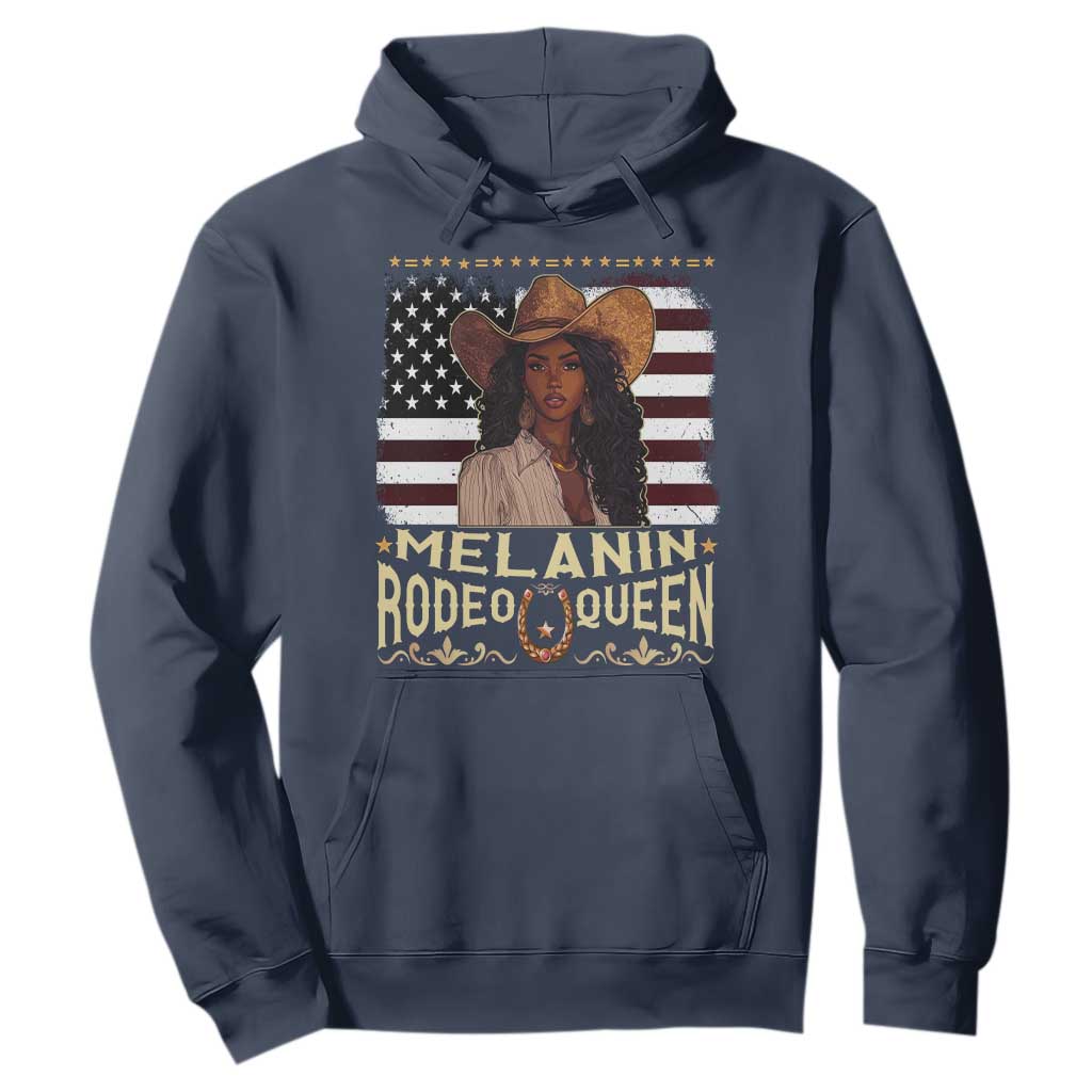 Black Cowgirl Hoodie Melanin Rodeo Queen