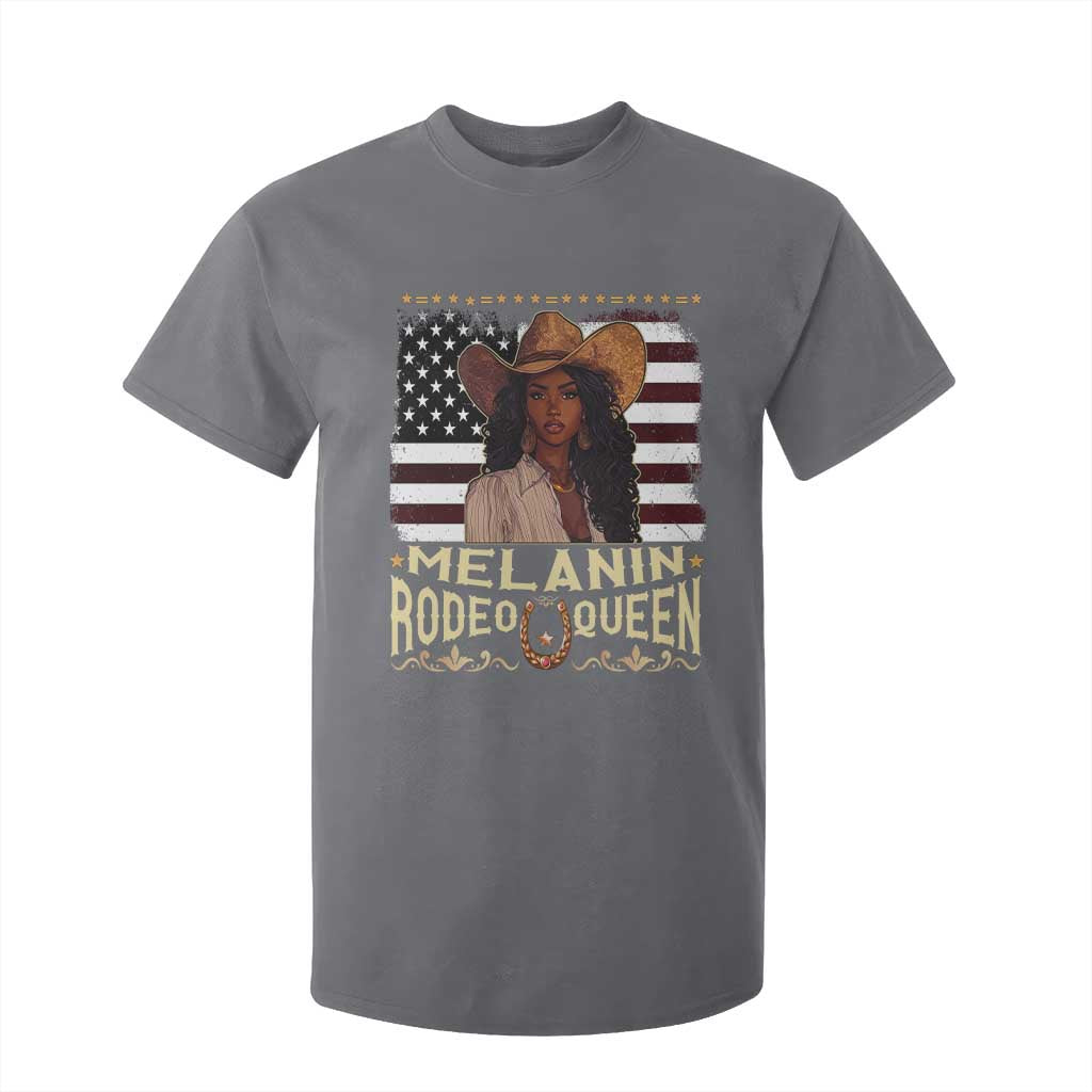 Black Cowgirl T Shirt For Kid Melanin Rodeo Queen