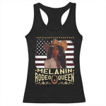 Black Cowgirl Racerback Tank Top Melanin Rodeo Queen