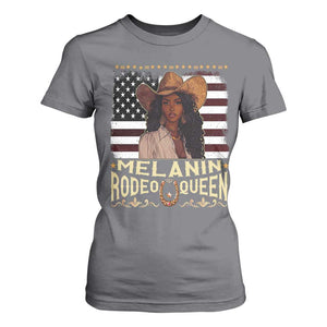 Black Cowgirl T Shirt For Women Melanin Rodeo Queen