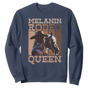 African American Cowgirl Sweatshirt Melanin Rodeo Queen