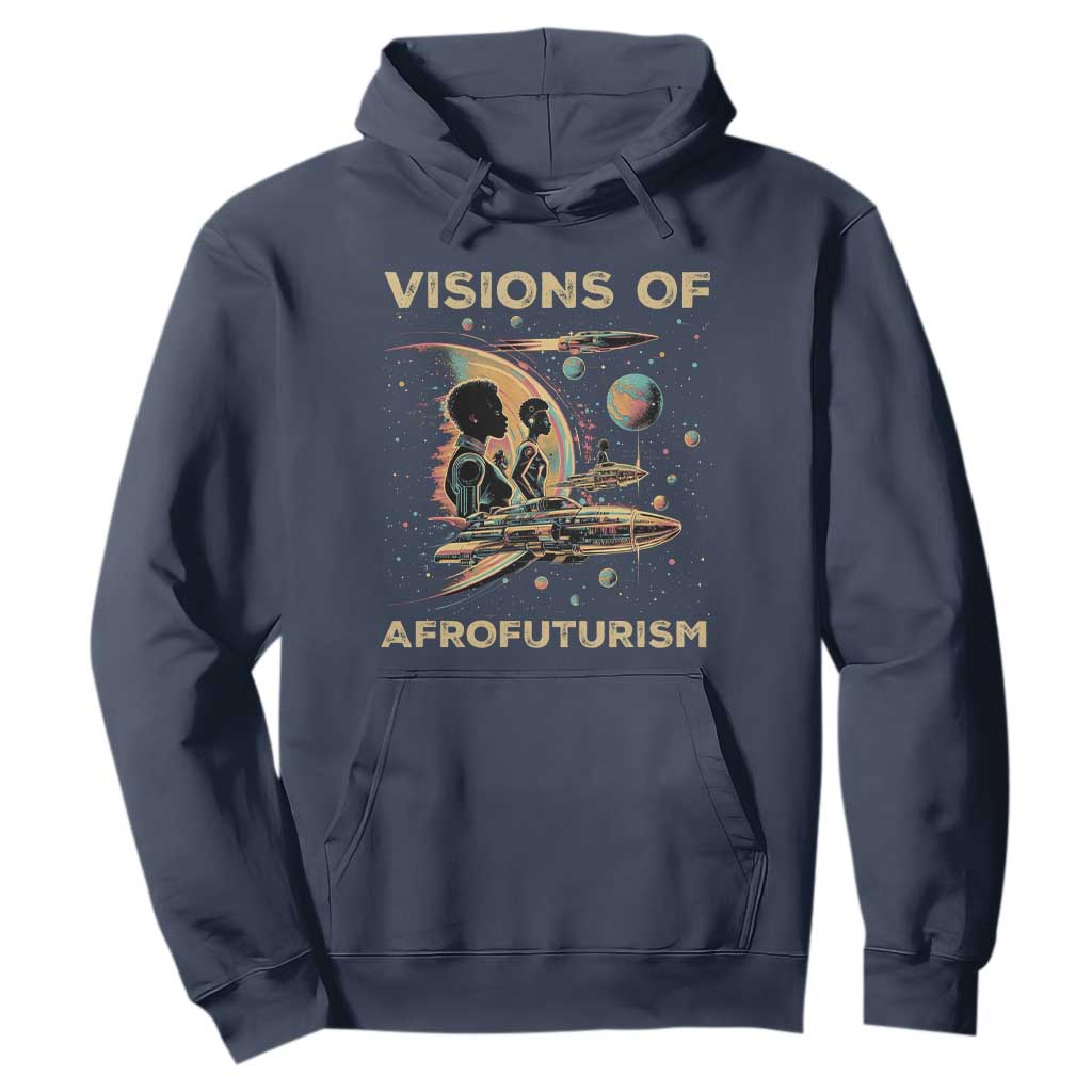 Visions Of Afrofuturism Hoodie African American Black History And Future