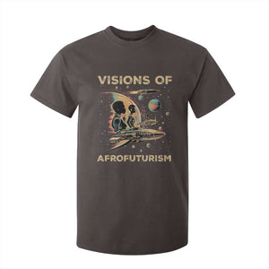 Visions Of Afrofuturism T Shirt For Kid African American Black History And Future