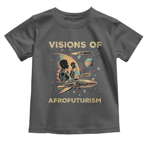 Visions Of Afrofuturism Toddler T Shirt African American Black History And Future