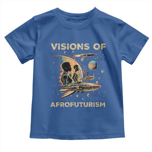 Visions Of Afrofuturism Toddler T Shirt African American Black History And Future