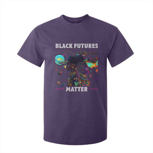 African American Afrofuturism T Shirt For Kid Black Futures Matter