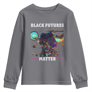 African American Afrofuturism Youth Sweatshirt Black Futures Matter