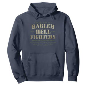 Harlem Hellfighters Hoodie African American Black History Military Soldiers