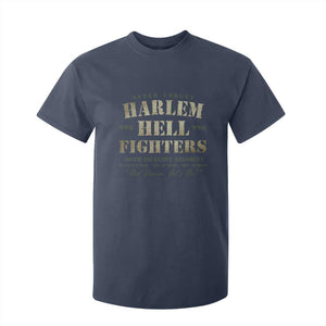 Harlem Hellfighters T Shirt For Kid African American Black History Military Soldiers