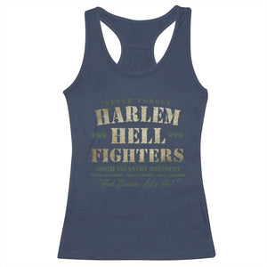 Harlem Hellfighters Racerback Tank Top African American Black History Military Soldiers