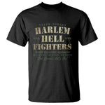 Harlem Hellfighters T Shirt African American Black History Military Soldiers