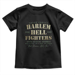 Harlem Hellfighters Toddler T Shirt African American Black History Military Soldiers