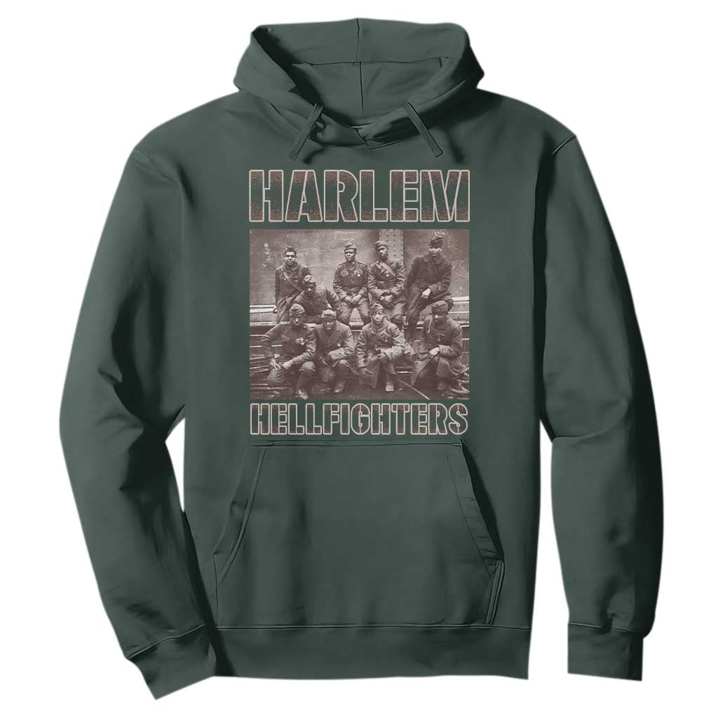 Harlem Hellfighters Hoodie The 369th Infantry Regiment Black History Military Soldiers