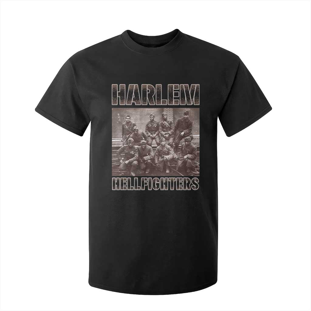 Harlem Hellfighters T Shirt For Kid The 369th Infantry Regiment Black History Military Soldiers