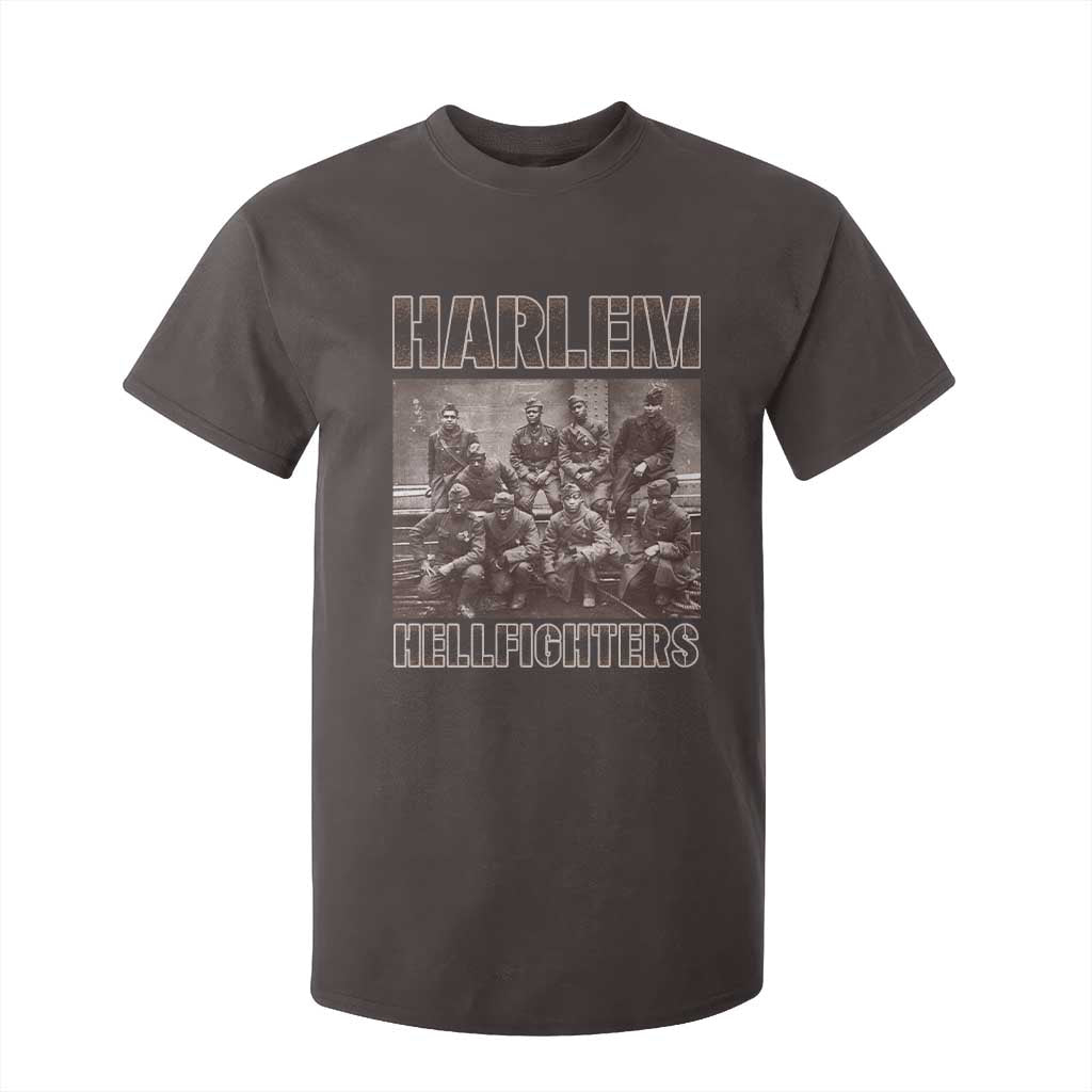 Harlem Hellfighters T Shirt For Kid The 369th Infantry Regiment Black History Military Soldiers