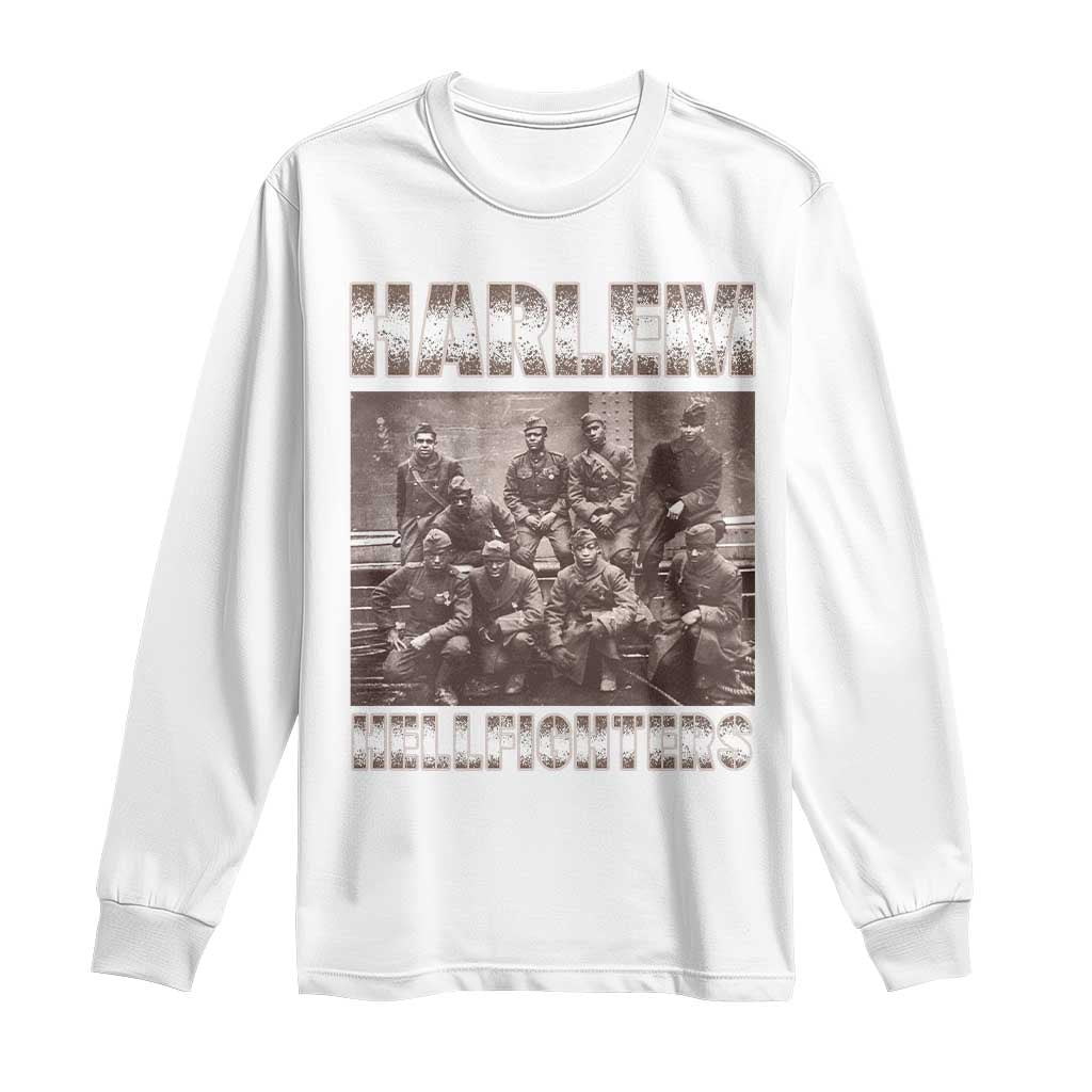 Harlem Hellfighters Long Sleeve Shirt The 369th Infantry Regiment Black History Military Soldiers