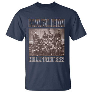 Harlem Hellfighters T Shirt The 369th Infantry Regiment Black History Military Soldiers